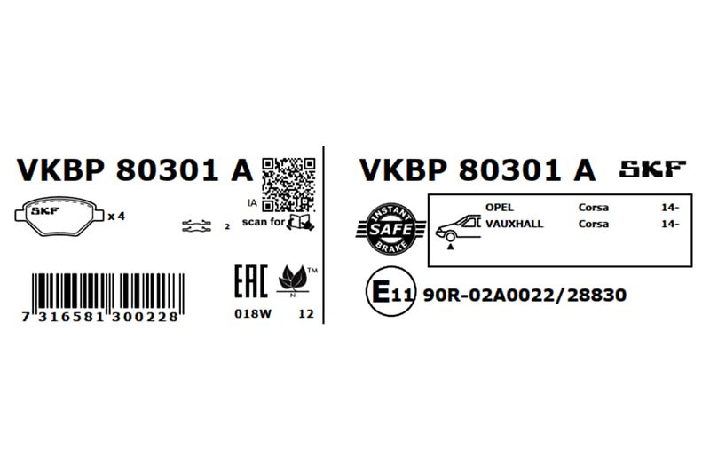 SKFVKBP 80301 A